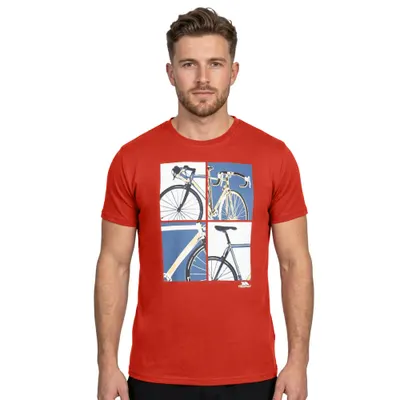 Tricou Drumeții În Natură Trespass Chowder Bicicletă Bărbați