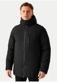 Geaca barbati - 304043291 - Poliester - Negru - Negru