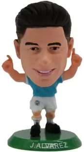 Figurină Creative Toys Sports: Soccerstarz - Manchester City Julian Alvarez Home Kit, 5 cm
