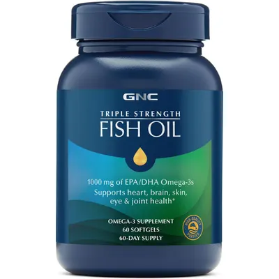 Ulei de Peste 1000mg Omega3 EPA + DHA 60cps