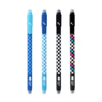 Roller gel cu rescriere, 0.5mm, albastru, Happy Color Skate