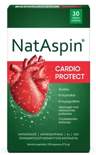 Nataspin Cardio Protect, 30 capsule, Valentis
