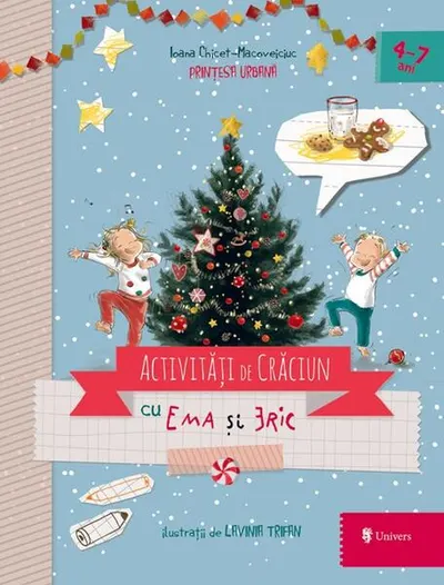 Activități de Crăciun cu Ema și Eric - Paperback brosat - Ioana Chicet-Macoveiciuc