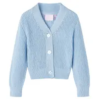 Gossi cardigan pentru copii tricotat, albastru, 128