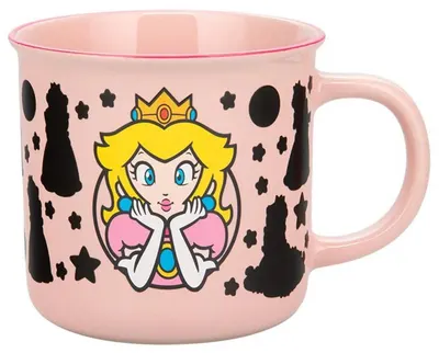Cană cu efect termic Paladone Games: Super Mario - Princess Peach