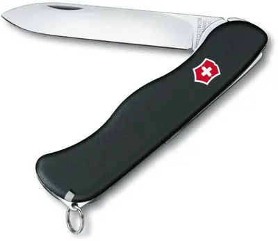 Cuțit de buzunar elvețian Victorinox - Sentinel, negru, blister