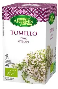 Ceai bio din cimbru, 20 pliculețe filtrante, Artemis Bio