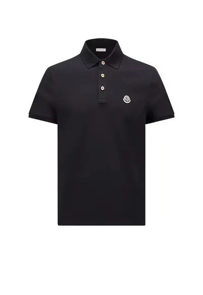 Tricou barbati - Logo Patch Polo - Albastru inchis