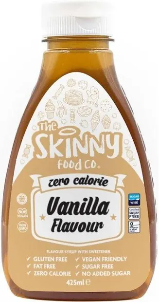 Skinny Food Co Skinny Syrup Vanilie, 425 ml