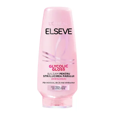 Balsam pentru stralucirea parului Glycolic Gloss, 200 ml, Elseve