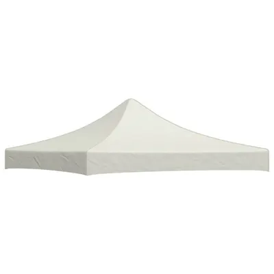 vidaXL Acoperiș cort de petrecere, crem, 3 x 3 m