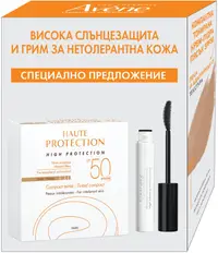 Avène Set - Pudră nuanțatoare, miere, 10 g + Rimel, 7 ml