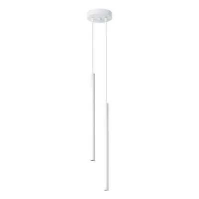 Lustră albă din metal ø 15 cm Fideus – Sollux