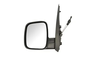Oglinda stanga potrivit CITROEN NEMO; FIAT FIORINO; PEUGEOT BIPPER 2007-2016 - mecanica grunduita