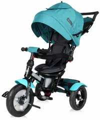 Tricicletă Lorelli - Neo, Green Luxe, Anvelope Eva, verde