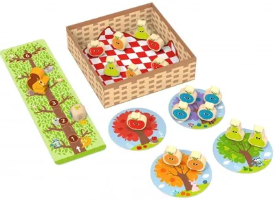 Joc pentru copii Tooky Toy - Grădina fructelor