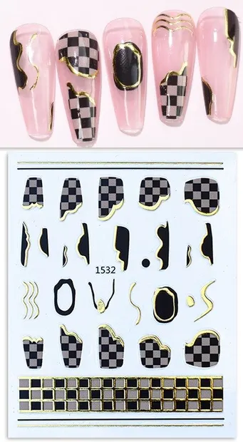 Sticker Unghii - Jo 1532
