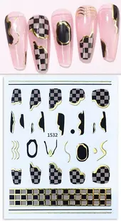 Sticker Unghii - Jo 1532