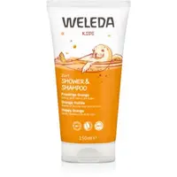 Weleda Kids Happy Orange cremă de duș și șampon pentru copii 2 in 1
