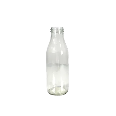 Sticla 500 ml Latte, alba/transparenta cu capac TO43, pentru lapte/suc - Default Title