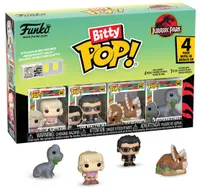 Set de figurine mini Funko Bitty POP! Movies: Jurassic Park - 4 Pack (Series 1)