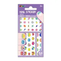 Stickere pentru unghii cu sclipici - Flori