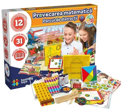 Kit educațional Hashtag Toys - Provocare matematică