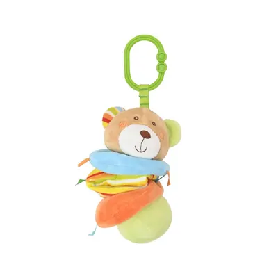 Jucarie din plus cu vibratii pentru bebelusi Lorelli Bear