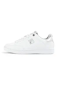 Pantofi sport din piele ecologica cu logo Courtbay - Alb murdar