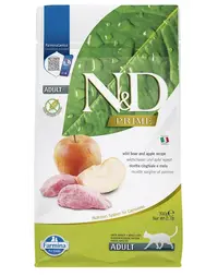 FARMINA N&amp;D Boar &amp; Apple Adult Cat 300g hrana uscata pisci adulte, mar si mistret