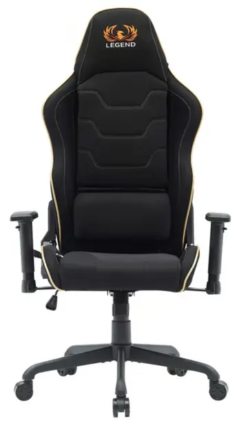 Scaun de gaming RFG - MOVE LEGEND, negru/auriu