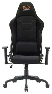Scaun de gaming RFG - MOVE LEGEND, negru/auriu