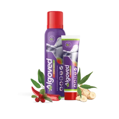 Pachet 1 x ALGOVED Spray Rapid (100g), 1 x ALGOVED Gel Rapid (30g) | Algoved