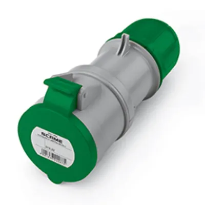 Conectorn32A 2P+E 2h >50V >300-500Hz terminal cu surub