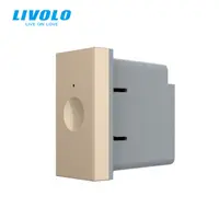 Modul intrerupator simplu tactil, 1M, Protocol Zigbee Auriu
