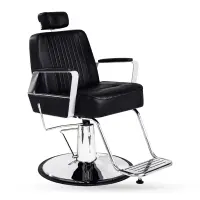 Scaun frizerie - MIRPLAY - Joey - Negru