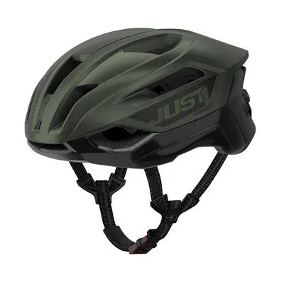 Casca ciclisti Just1 J-Hero, culoare verde army negru, marime L