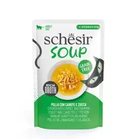 Hrana umeda pisici, Schesir Soup, Pui si Dovleac in Supa, 40 g