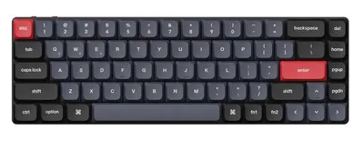 Tastatură mecanică Keychron - K7 Pro, wireless, Gateron Red Linear, RGB, neagră