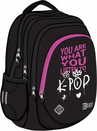 Ghiozdan St. Right K-Pop Rhythm - 4 compartimente