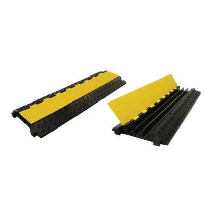 Protectie cabluri cauciuc 3 canale – rezistenta la trafic intens si uzura 900x500x80mm