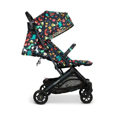 Carucior pentru copii Cosatto Woosh 4 Carnival 0-25 kg, Sistem Troller, Material Ecologic, Suport pahar, Husa de ploaie