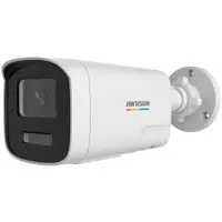 Camera de supraveghere IP Bullet 2MP ColorVu Hikvision DS-2CD1T27G2H- LIUF/SL(2.8MM), lentila fixa 2.8mm, iluminare: Color: 0.00