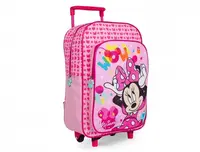 Ghiozdan troller, Perletti, model Minnie Mouse, 36 cm, colecția Minnie