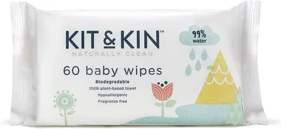 Servetele Umede Biodegradabile KitKin 10x60 buc