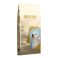 Hrana uscata pentru caini Remi Premium Junior Medium&Large Breed cu Pui și Curcan 12.5kg