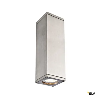 THEO UP/DOWN,alu natur,2x50WQPAR51, lampa de perete, IP44