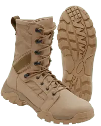 Bocanci tactici inalti Brandit Defense 9 inch Desert - 43