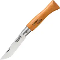 Cuțit pliabil Opinel Carbone - №5, fag
