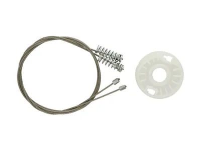 Set reparatie macara geam Spate Dreapta/Stanga potrivit VW BORA I, GOLF 4 1997-2006 - (Cabluri)